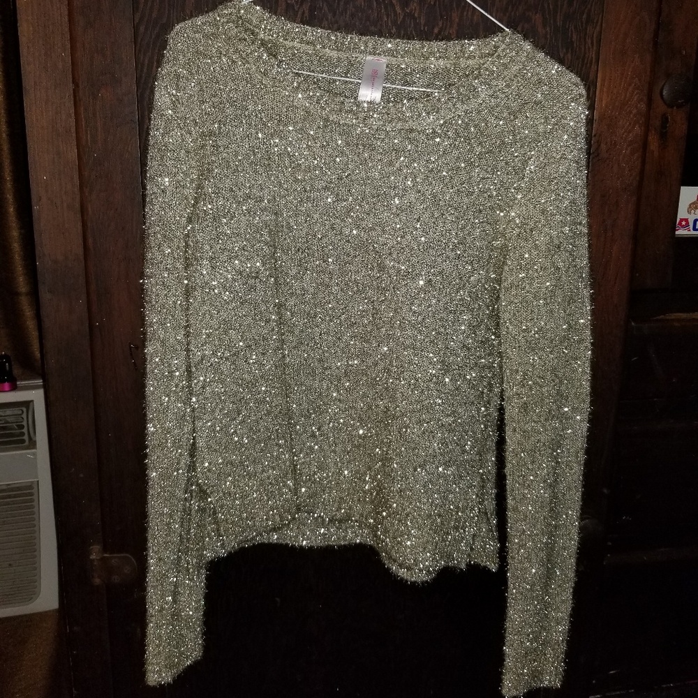 Shiny sweater
